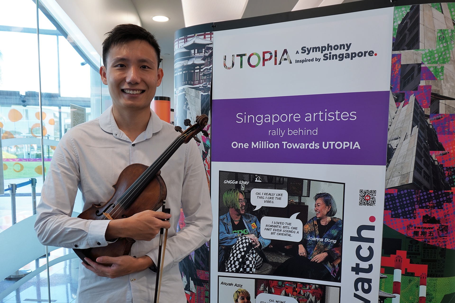 Solo Violinist Loh Jun Hong