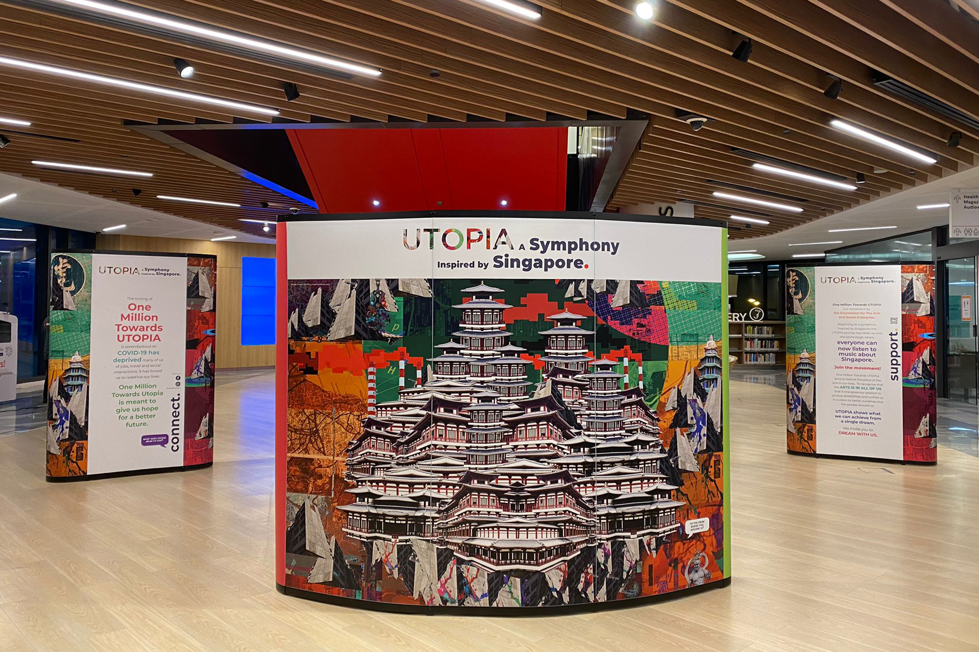 arts awareness national library tour Singapore