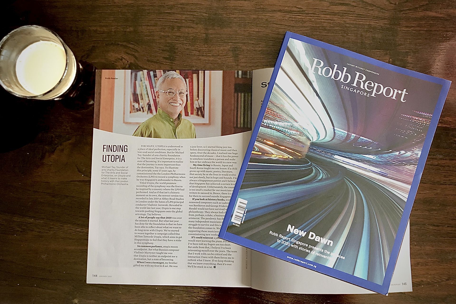 The Foundation Whats News Robb Report article